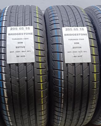 4 GOMME 205 65 16 BRIDGESTONE RIF3835