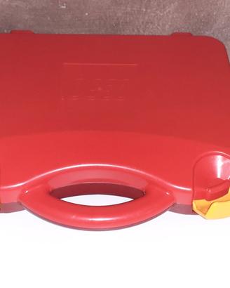 Valigetta Contenitore LEGO Vintage Rossa