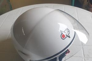 Casco Moto/Scooter ONE Bianco con Visiera + Sacca 