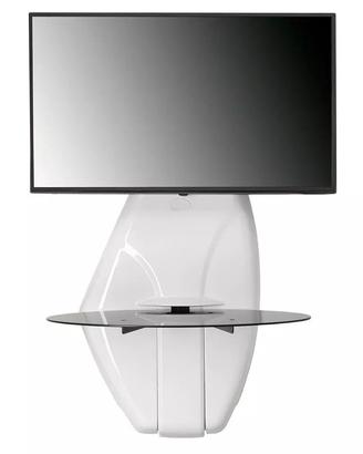Gost desing supporto bianco copri cavi + mensola