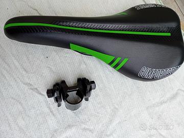 sella bici da corsa o mtb morbida