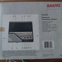 Segreteria telefonica vintage Sanyo