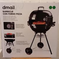 Barbecue con forno pizza