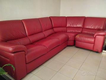 DIVANO CHATEAUX D'AX-VERA PELLE-LETTO MATRIMONIALE