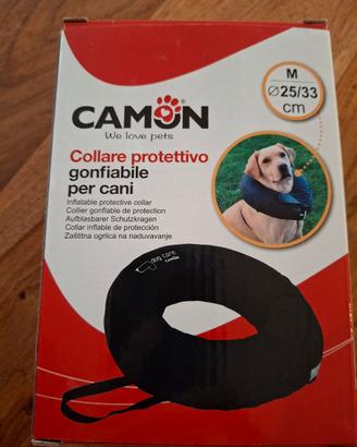 Collare gonfiabile cani  M  - 25/33 cm