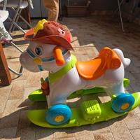 cavallo a dondolo con rotelle Chicco Rodeo