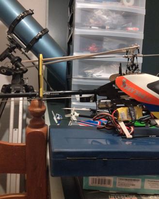 Modellismo Align T-Rex 250 SE pieno di ricambi