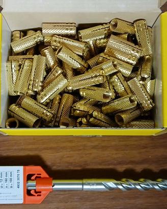 M10 Tasselli in Ottone