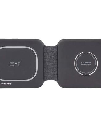 Piquadro Caricatore Wireless Pieghevole 3-in-1