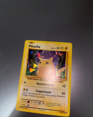 Carta Pokemon Pikachu