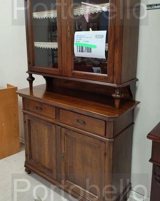 Codice: 9968 VETRINA STILE ARTE POVERA IN LEGNO D