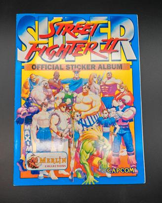 Super Street Fighter 2 album figurine Merlin