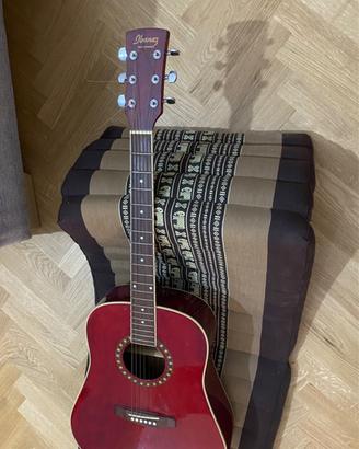 Chitarra acustica Ibanez con borsa custodia
