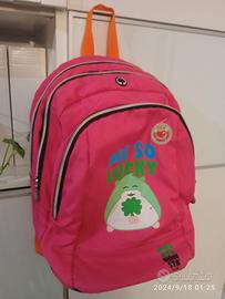 Zaino donna rosa e nero