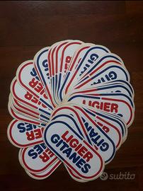 Lotto Adesivi Vintage Sigarette Ligier Gitanes