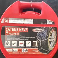Set 2 Catene da Neve omologate 9 mm gruppo 70