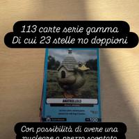 Lotto 113 carte italian brainrot serie gamma