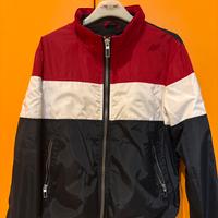 GIACCA CLAYTON ROSSA BIANCA E BLU
