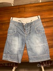 Pantaloncino bermuda X-Cape jeans uomo tg 50