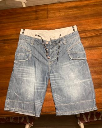 Pantaloncino bermuda X-Cape jeans uomo tg 50