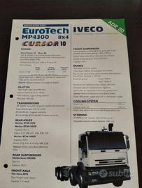 iveco eurotech depliant australia fiat  om magirus