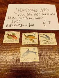 Jugoslavia 2 parte di francobolli 
