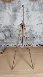 Cavalletto da pittura in legno vintage, Espositore