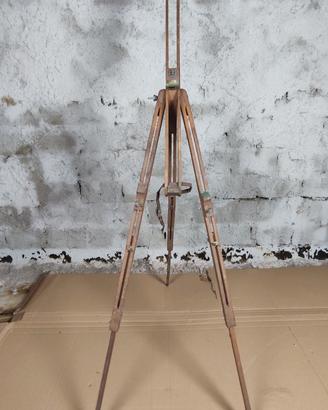 Cavalletto da pittura in legno vintage, Espositore