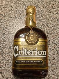 Bottiglia CRITERION Whisky