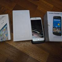 Cellulari iphone e huwei funzionanti e non
