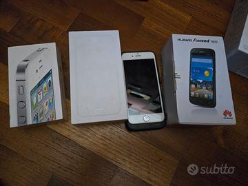 Cellulari iphone e huwei funzionanti e non