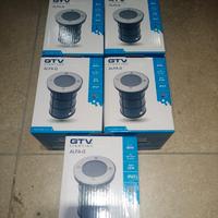 lotto 5 lampade da giardino a pavimento gtv alfa O
