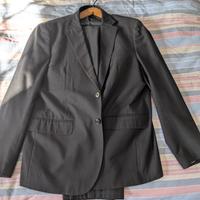 abito uomo grigio/blu