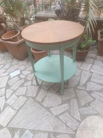 tavolinetto multiuso shabby provenzale 