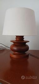LAMPADA da tavolo  in legno