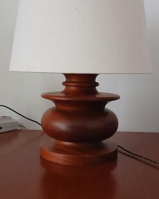 LAMPADA da tavolo  in legno
