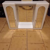 Specchiera con luci bagno