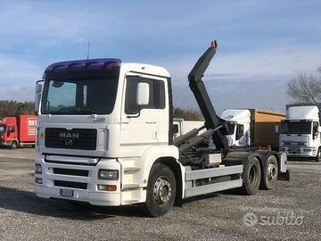 MAN TGA 26.430 SCARRABILE agganciamento con disco 