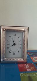 orologio(non funzionante)da comodino in argento 