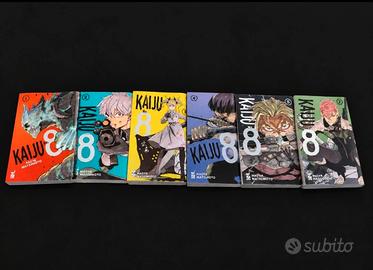 Kaiju n°8 numeri 1-2-3-4-5-7