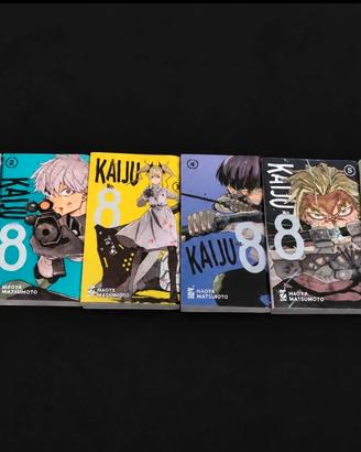 Kaiju n°8 numeri 1-2-3-4-5-7