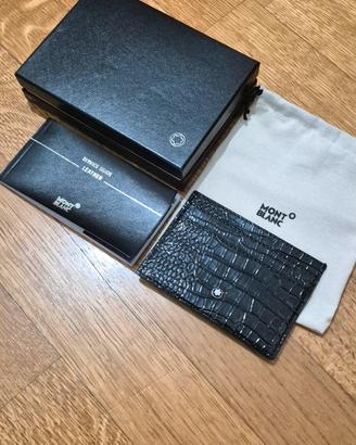 portafoglio Montblanc Coccodrillo 