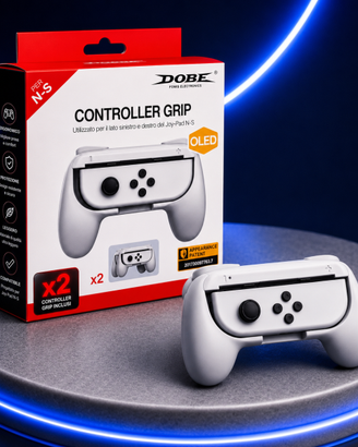 Coppia Grip Joy-Con Nintendo Switch OLED Nuovi
