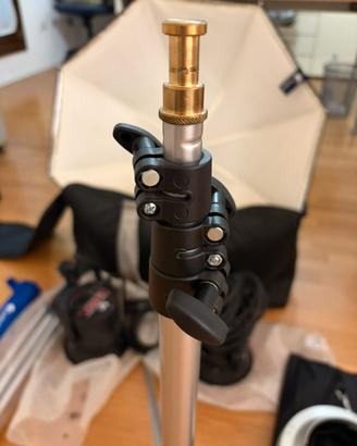 Kit Luci Studio Professionale MANFROTTO Q-650 Iff