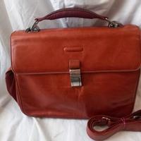 borsa da lavoro Piquadro in pelle 