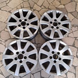 4 - CERCHI IN LEGA VW 6,5X15 5X112 ET50 CB 57,1