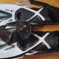 MARES Snorkeling Pinne Maschera Boccaglio NUOVI