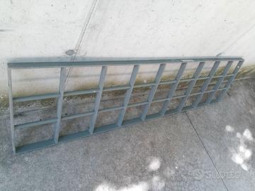 grata inferriata in ferro  - 188,5 cm x 48,5 cm