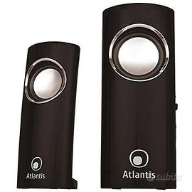 Casse x PC Atlantis P003-C12-B USB 3Wx2 RMS NUOVE
