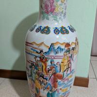 Vaso cinese grande portaombrelli o decorativo